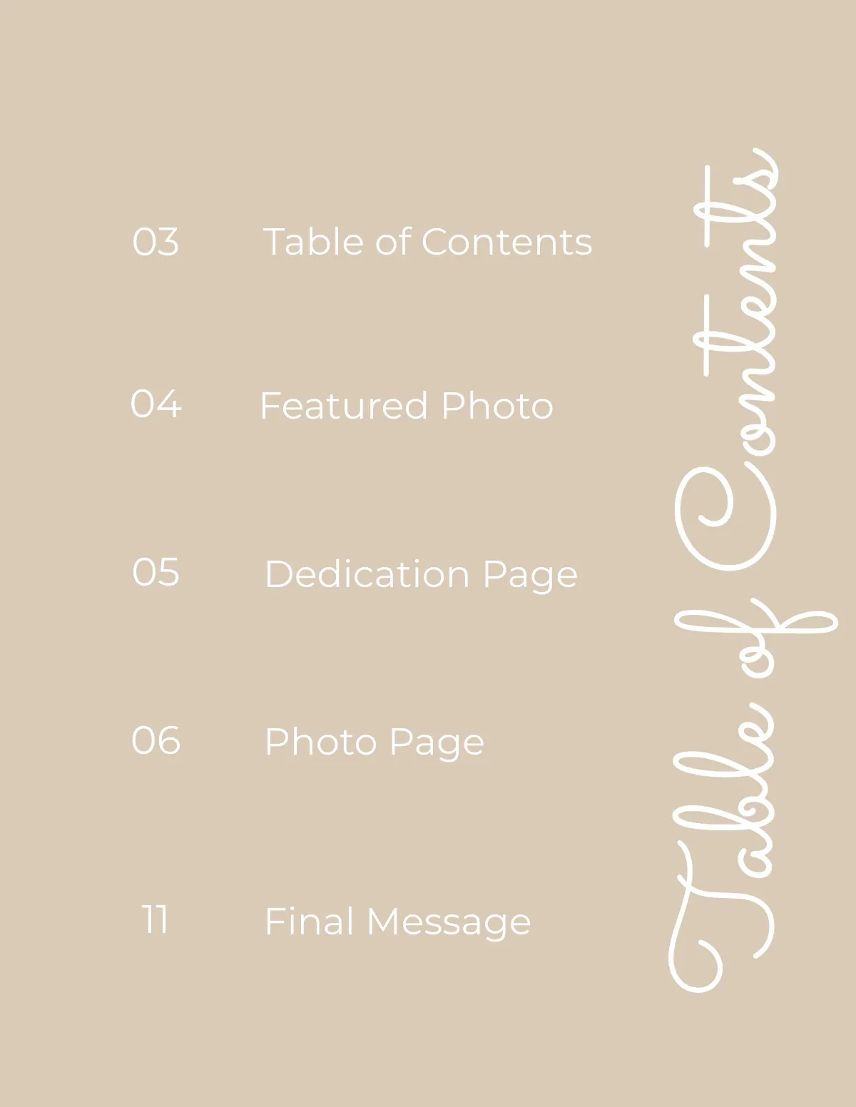 Free Simple School Photobook Template to Edit Online