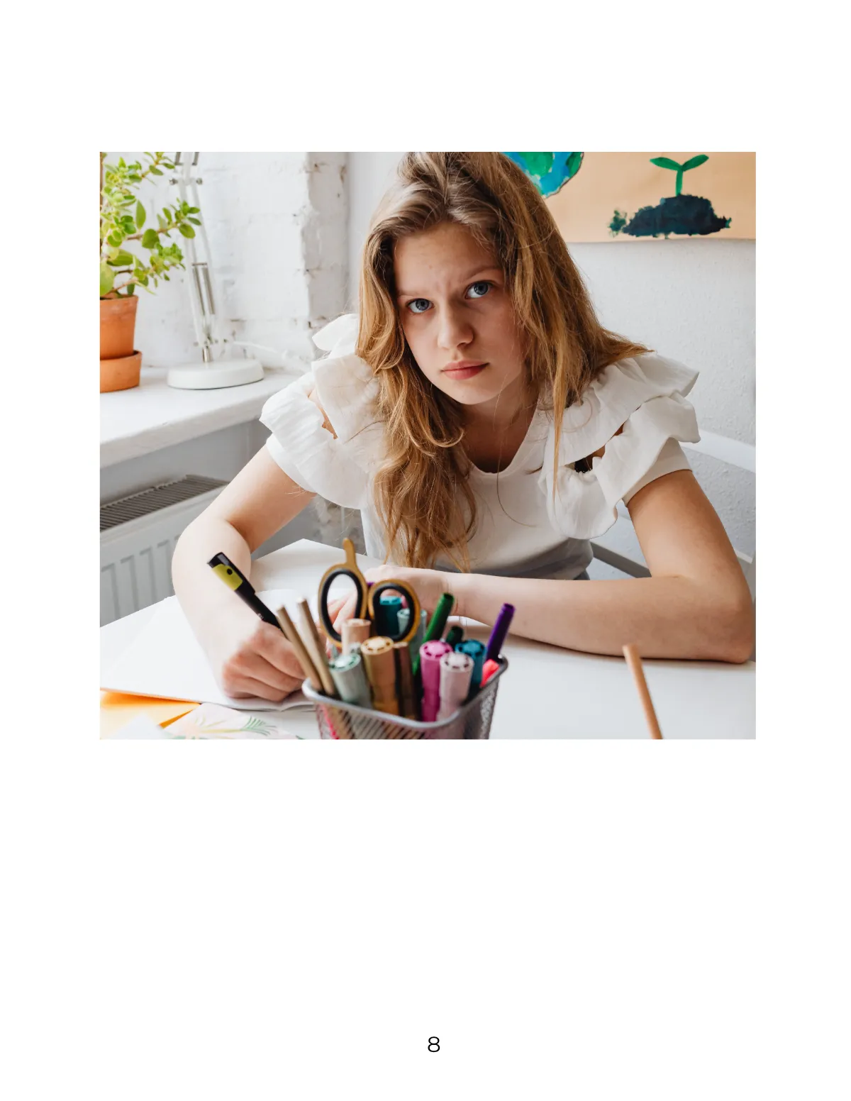 Free Simple School Photobook Template to Edit Online