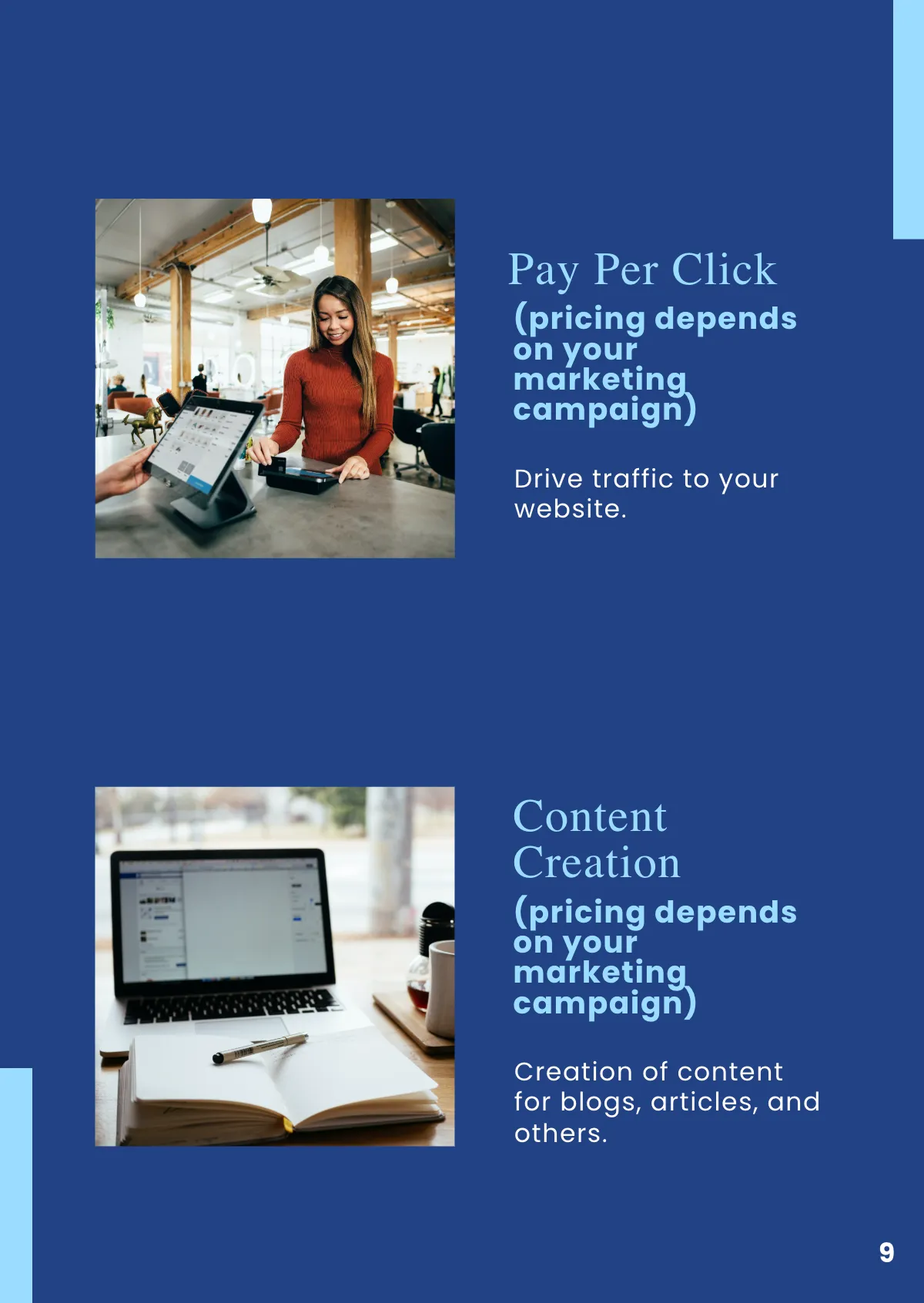 Free Professional Booklet Template to Edit Online