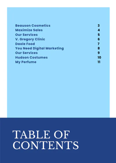 Free Professional Booklet Template to Edit Online