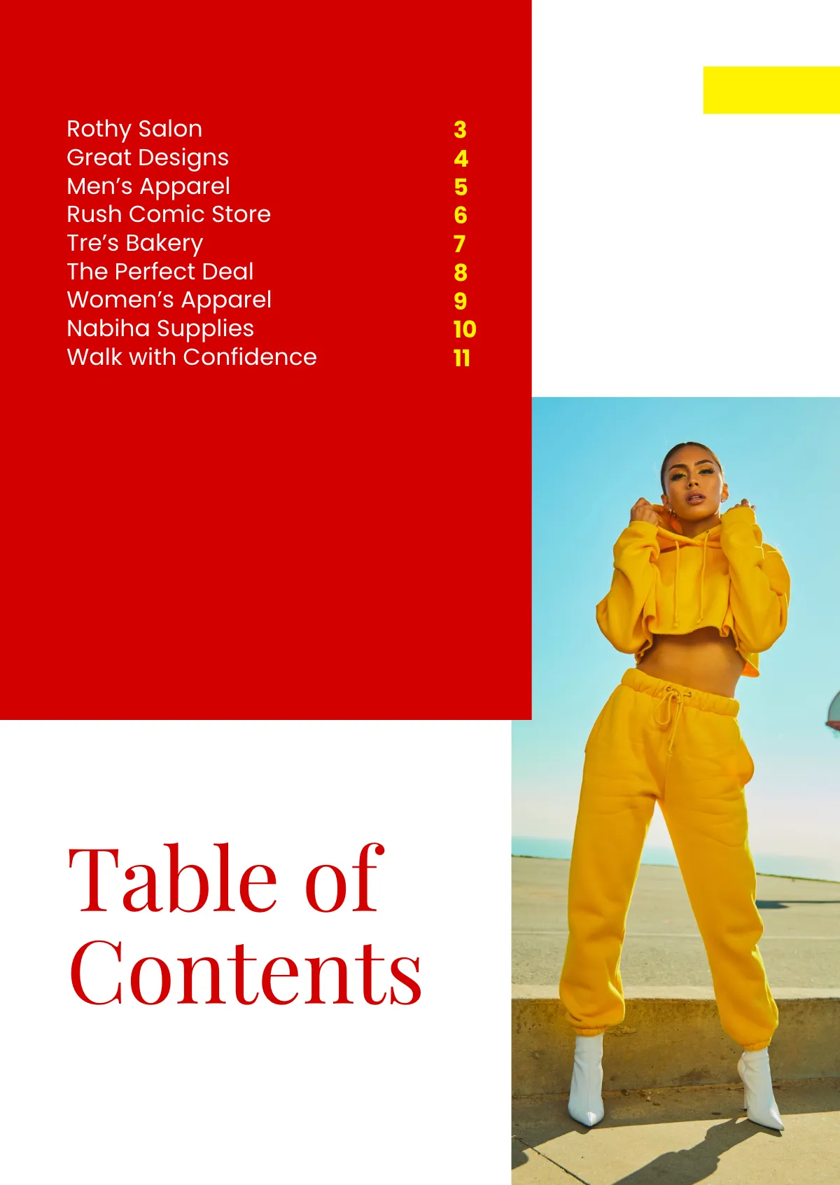 Free Fashion Booklet Template to Edit Online