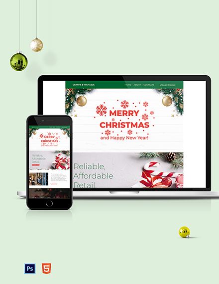 28  Christmas Newsletter Templates Free PSD EPS Ai Word