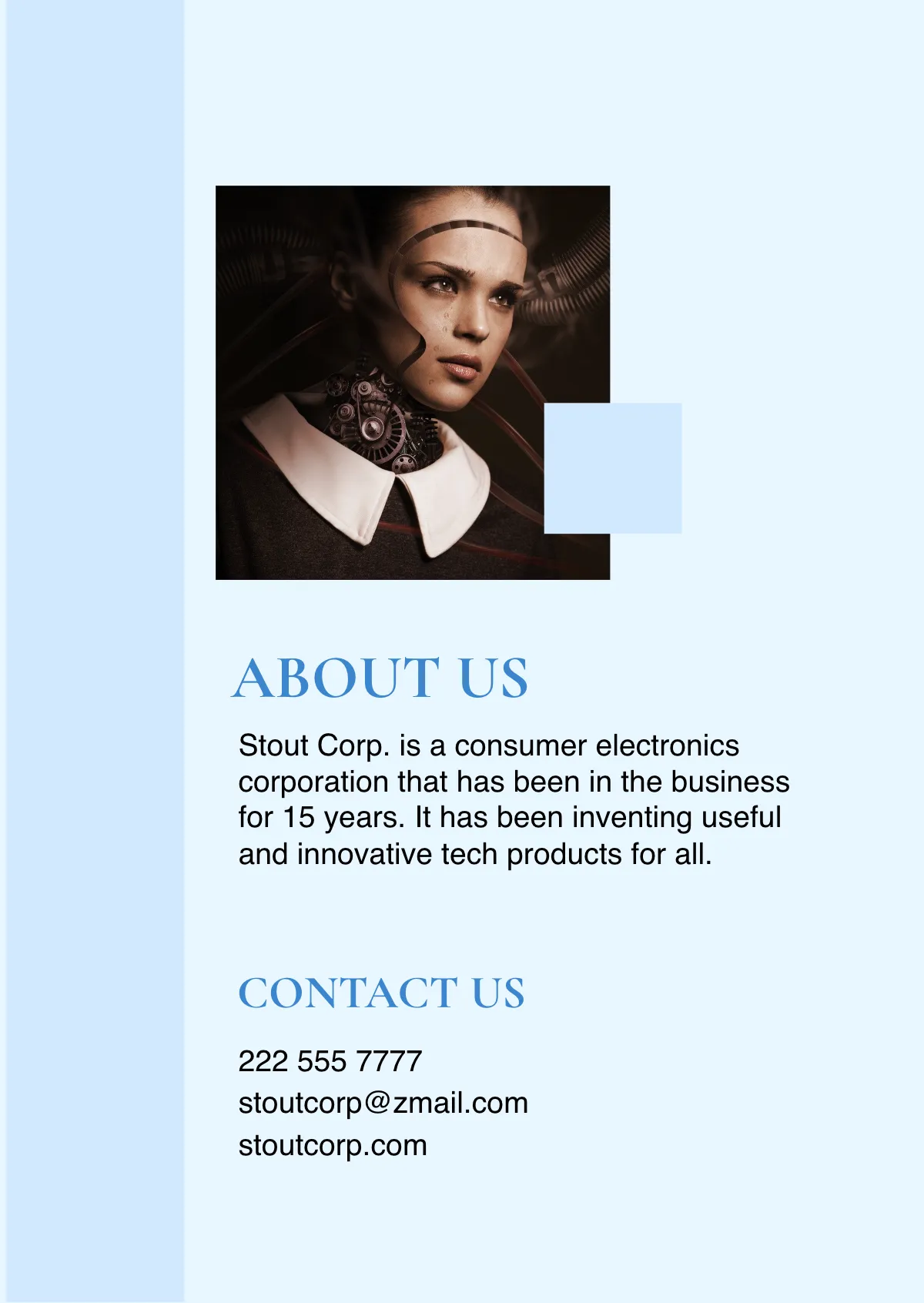 Free Corporate Booklet Template to Edit Online