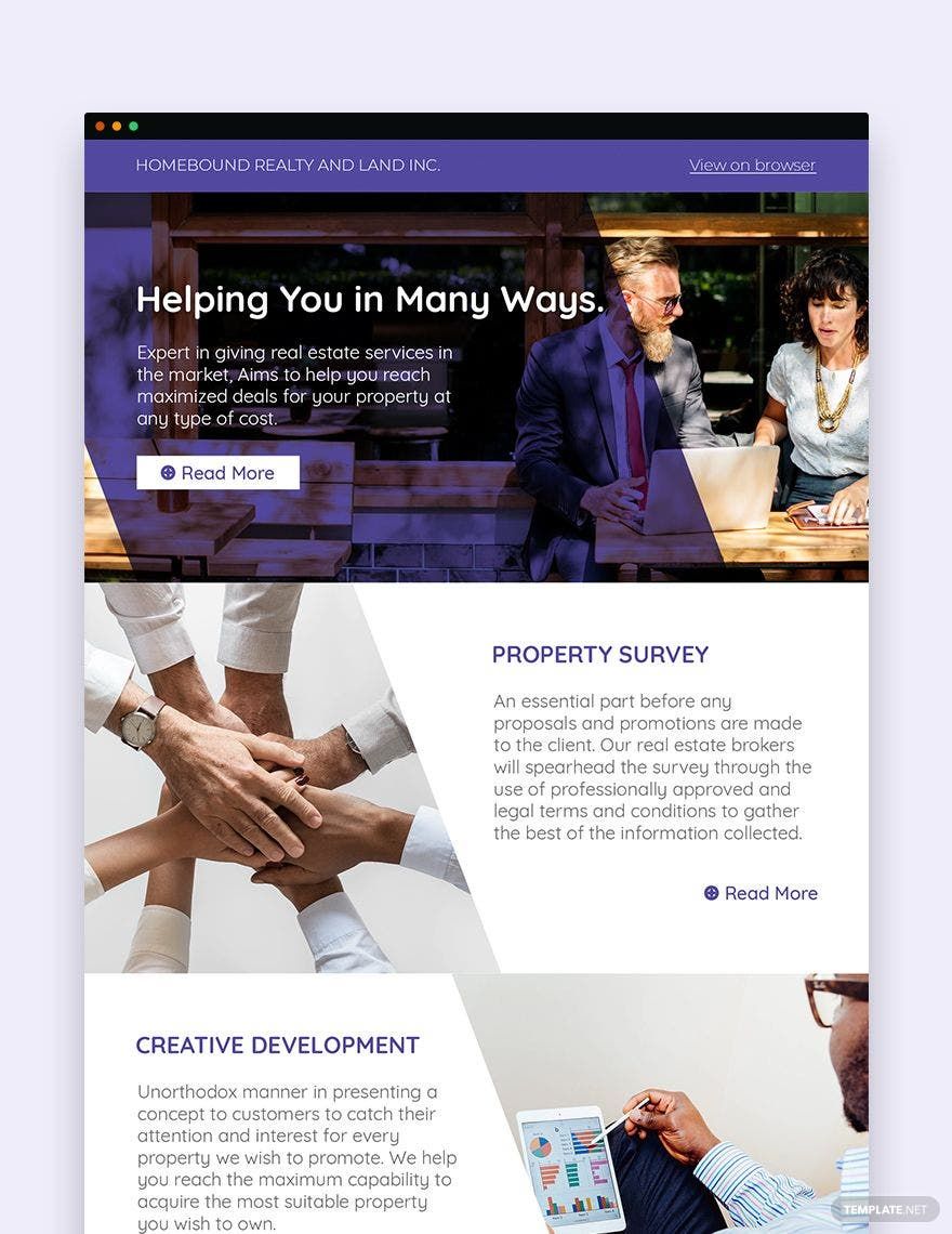 Company Newsletter Template