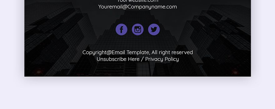 Company Newsletter Template