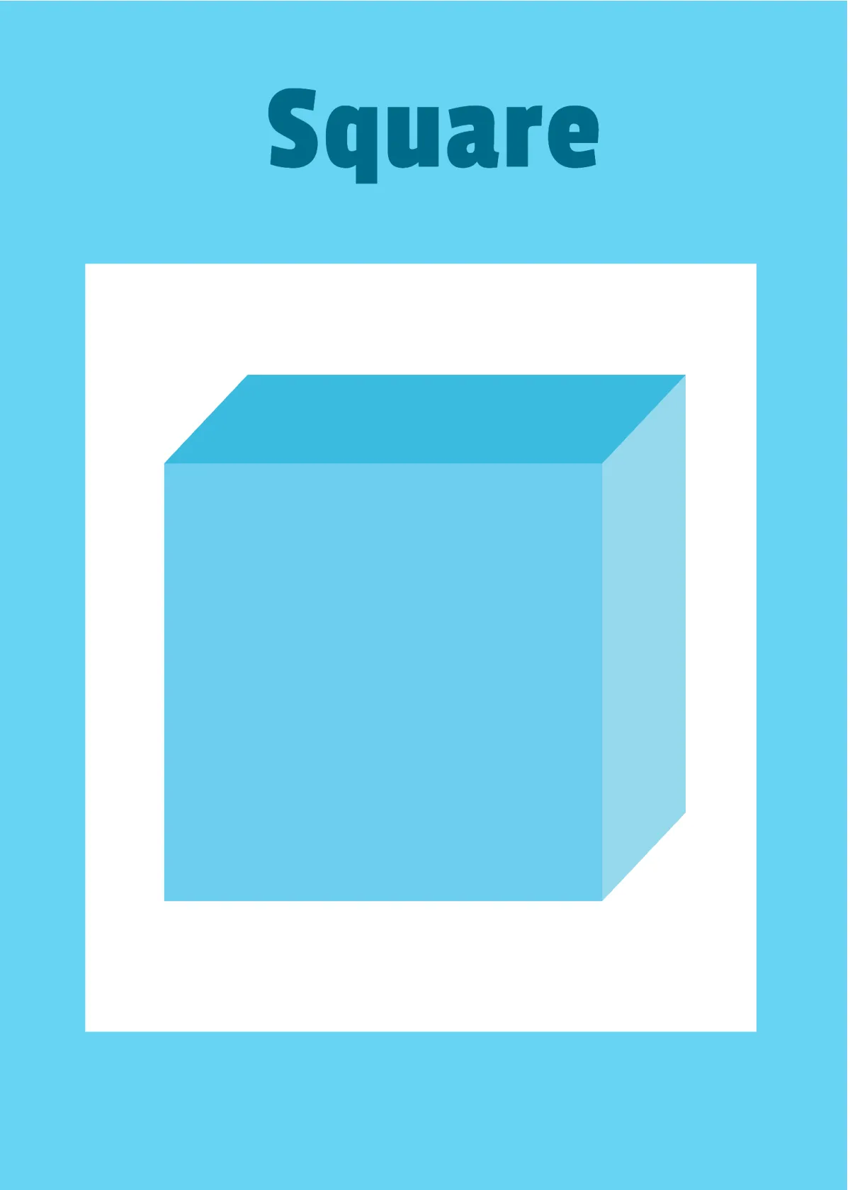 Free Graphic Shapes Flashcard Template to Edit Online