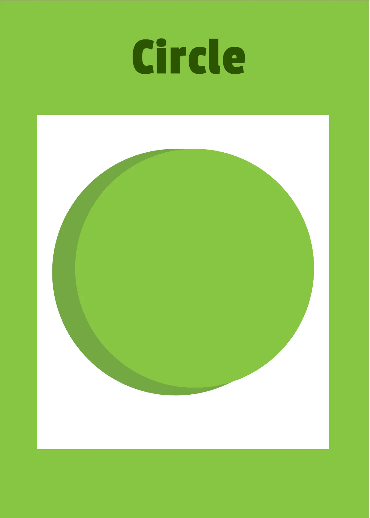 Free Graphic Shapes Flashcard Template to Edit Online