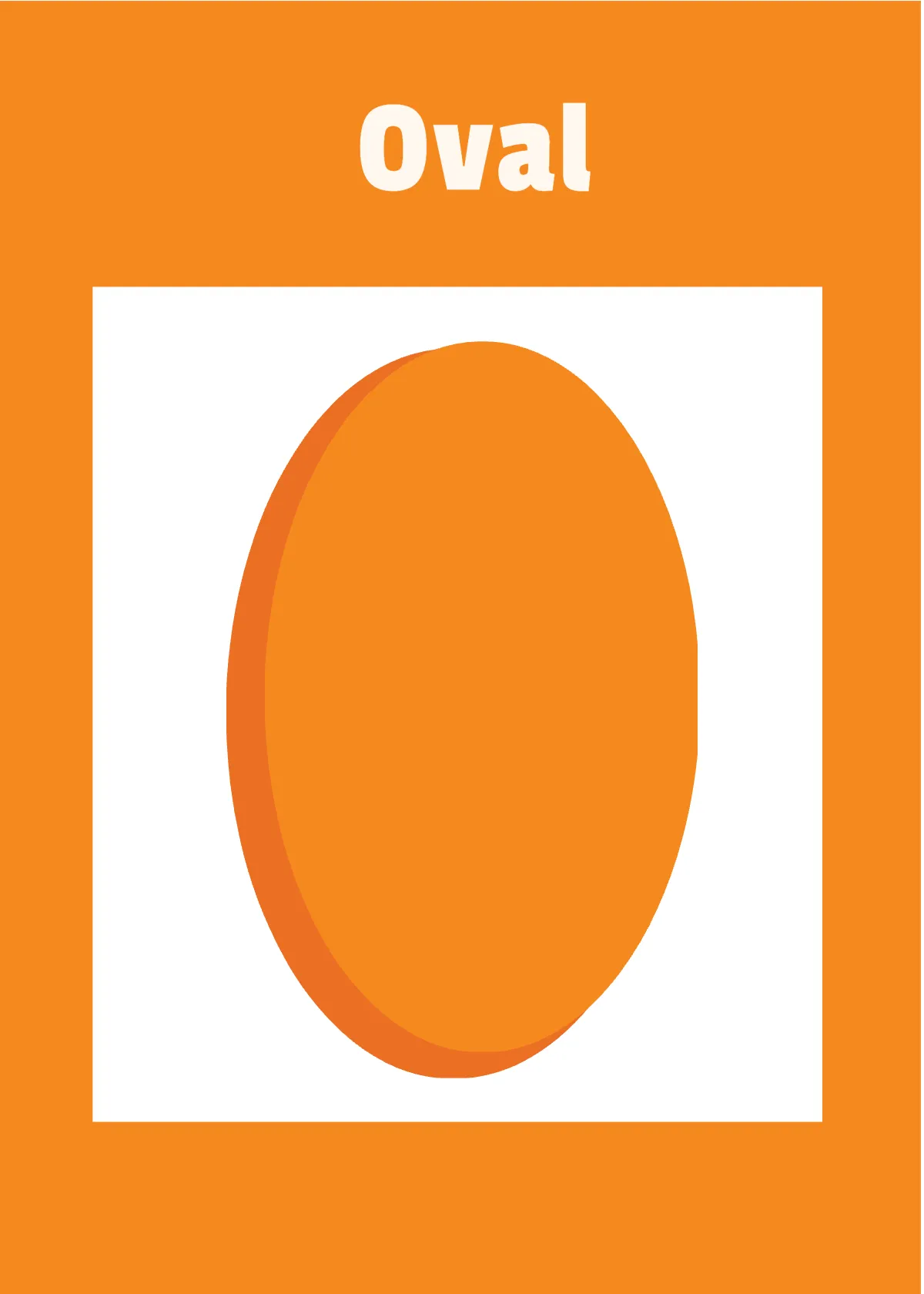 Free Graphic Shapes Flashcard Template to Edit Online