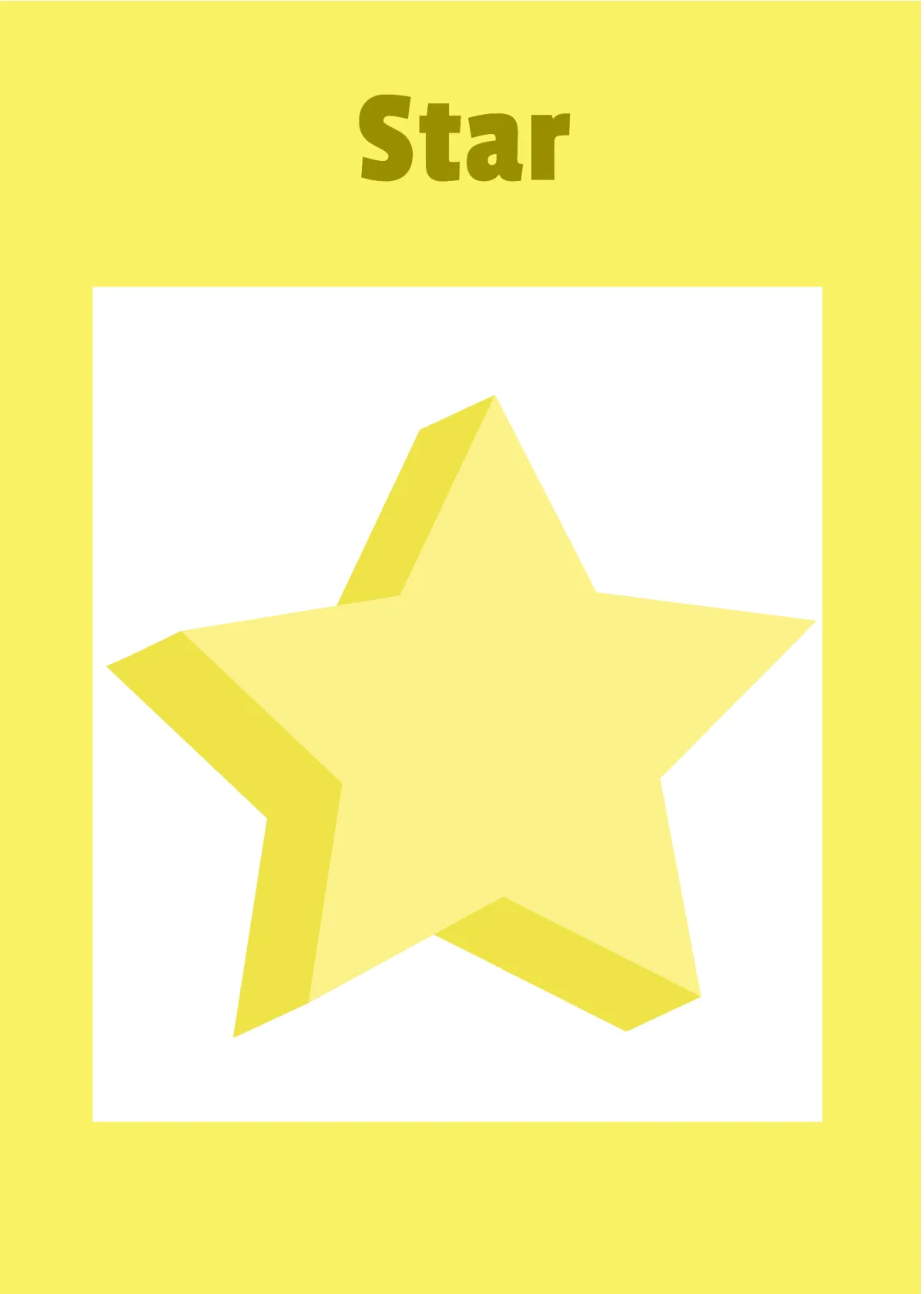 Free Graphic Shapes Flashcard Template to Edit Online