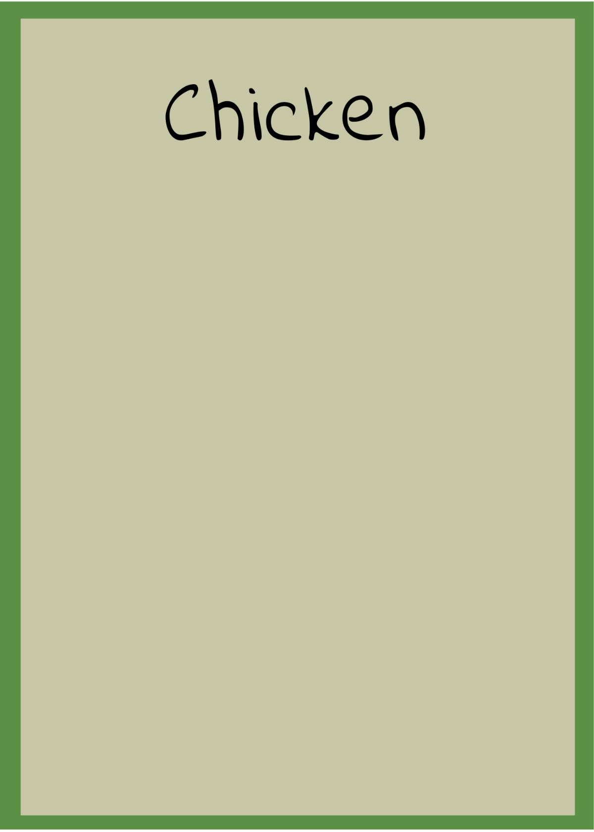 Farm Animals Flashcards Template - Edit Online & Download