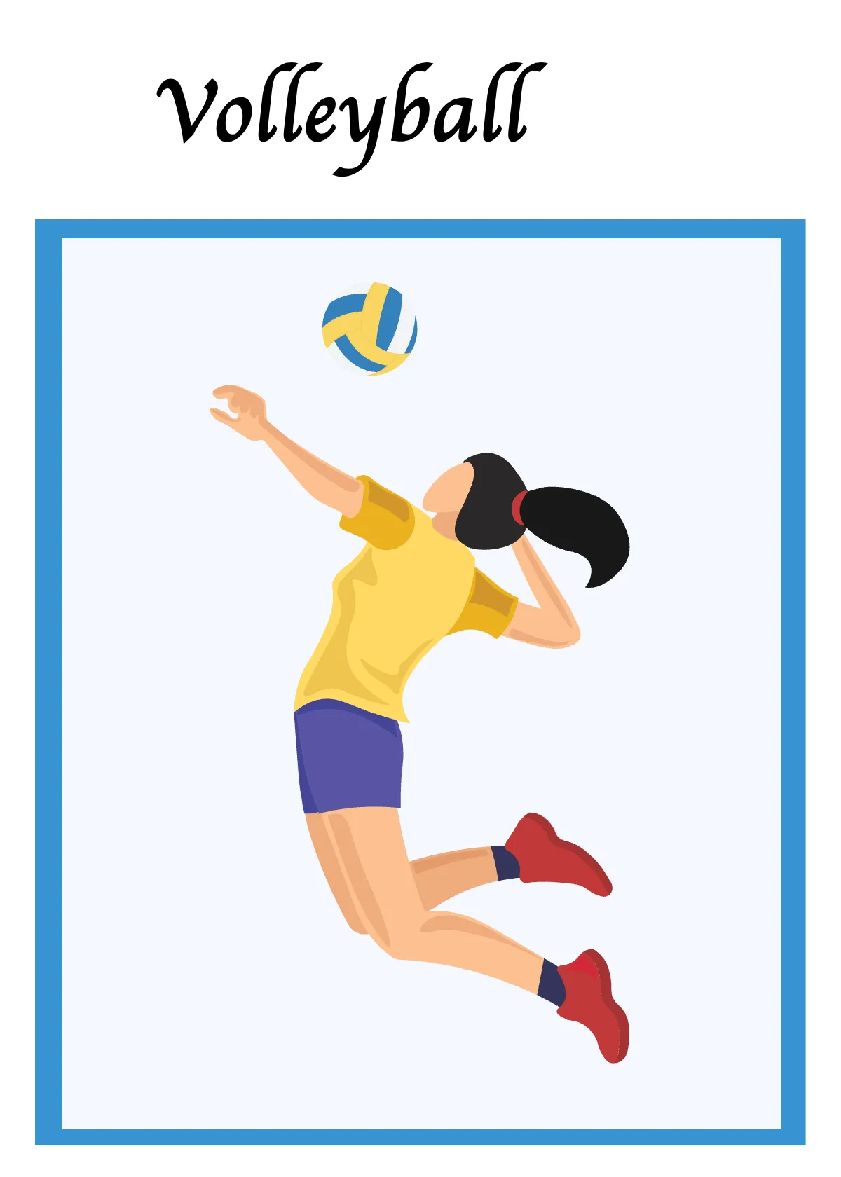 Free Sports Flashcards Template to Edit Online