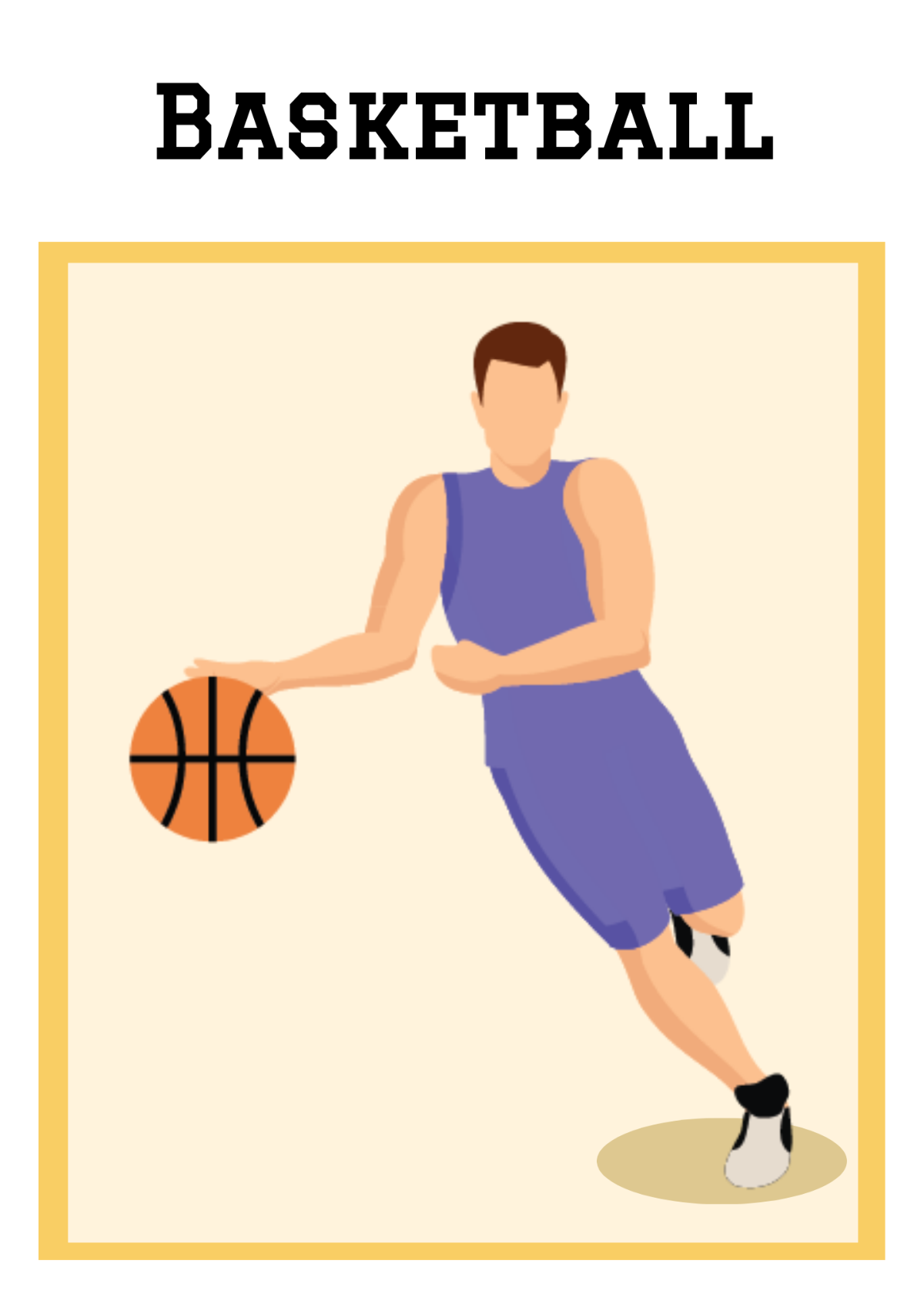 Sports Flashcards Template