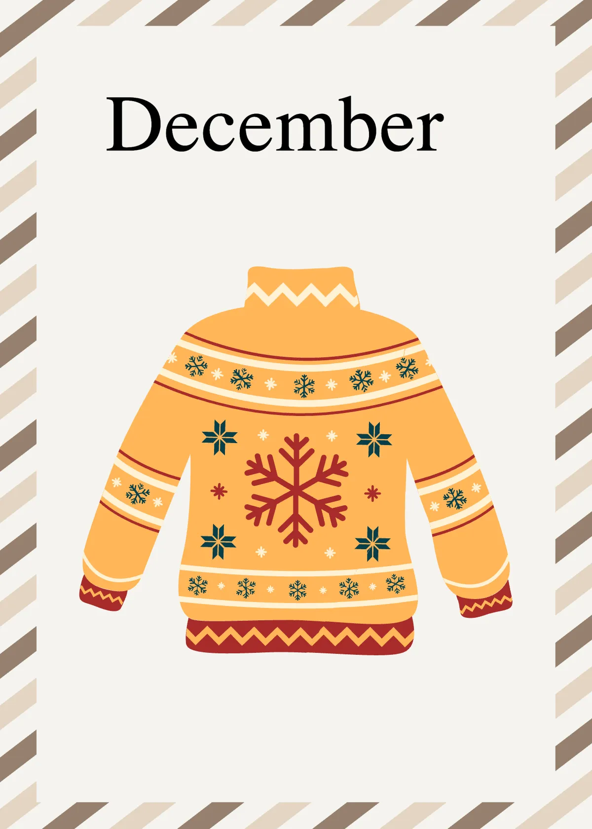 Free Months of The Year Flashcards Template to Edit Online