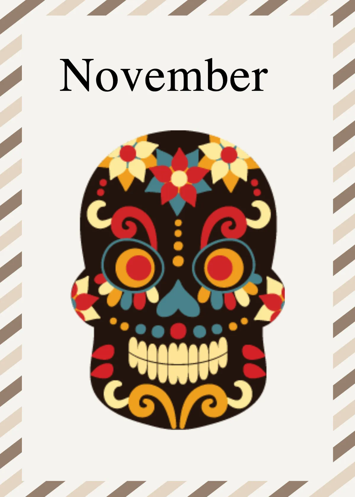 Free Months of The Year Flashcards Template to Edit Online