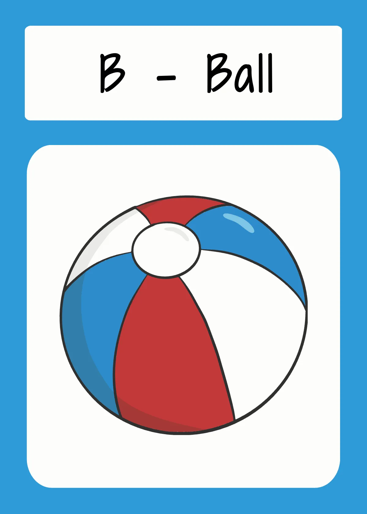 Free Toddler Flashcards Template to Edit Online