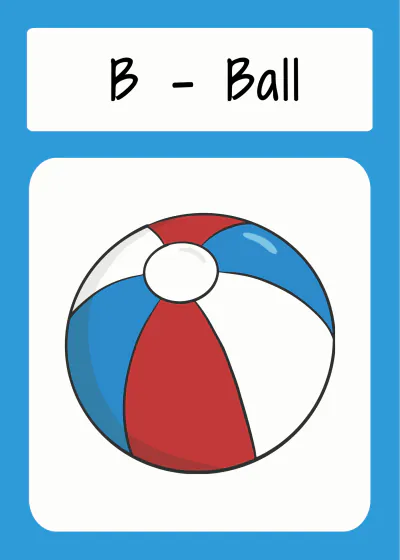 Free Toddler Flashcards Template to Edit Online