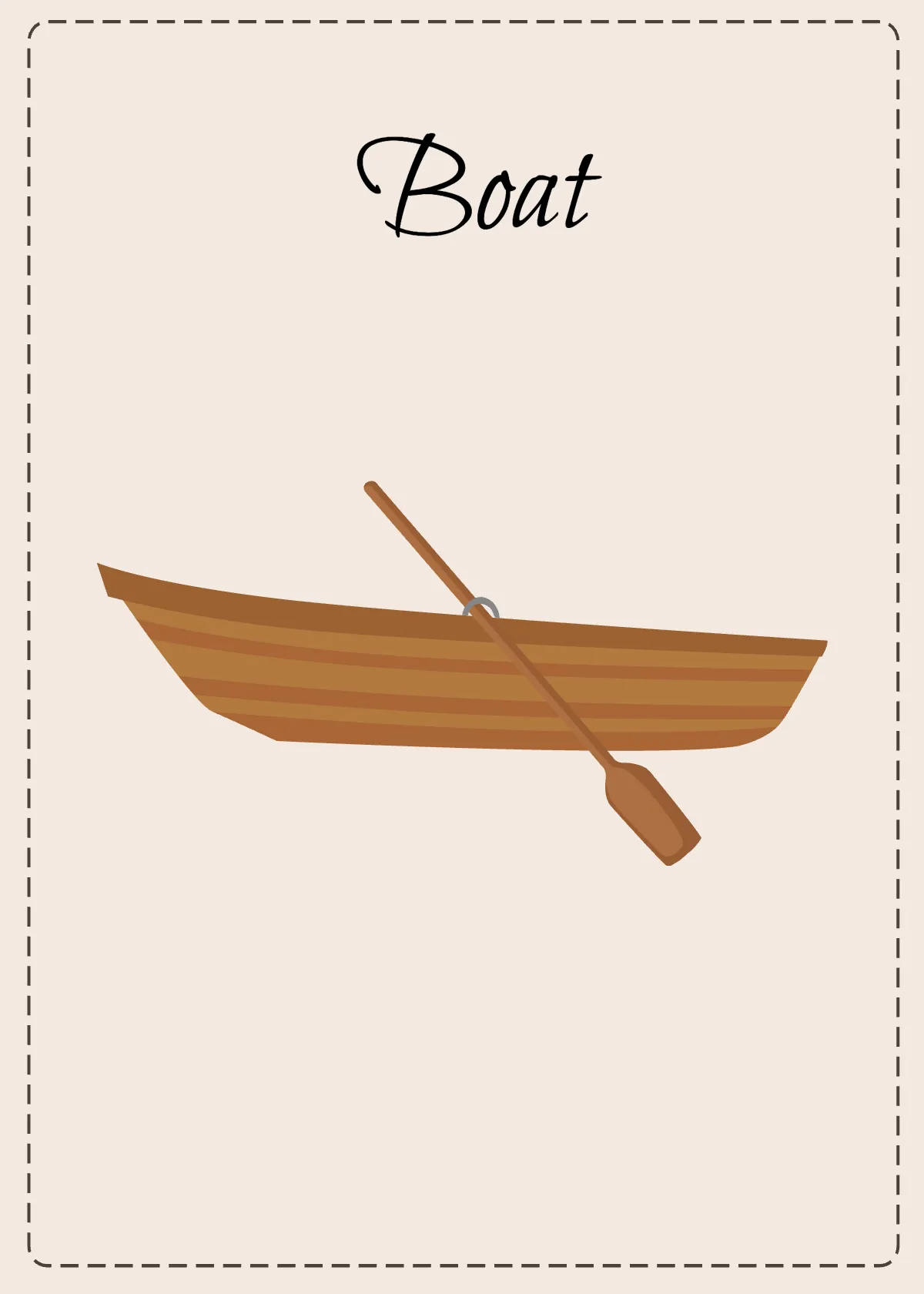 Free Transportation Flashcards Template to Edit Online