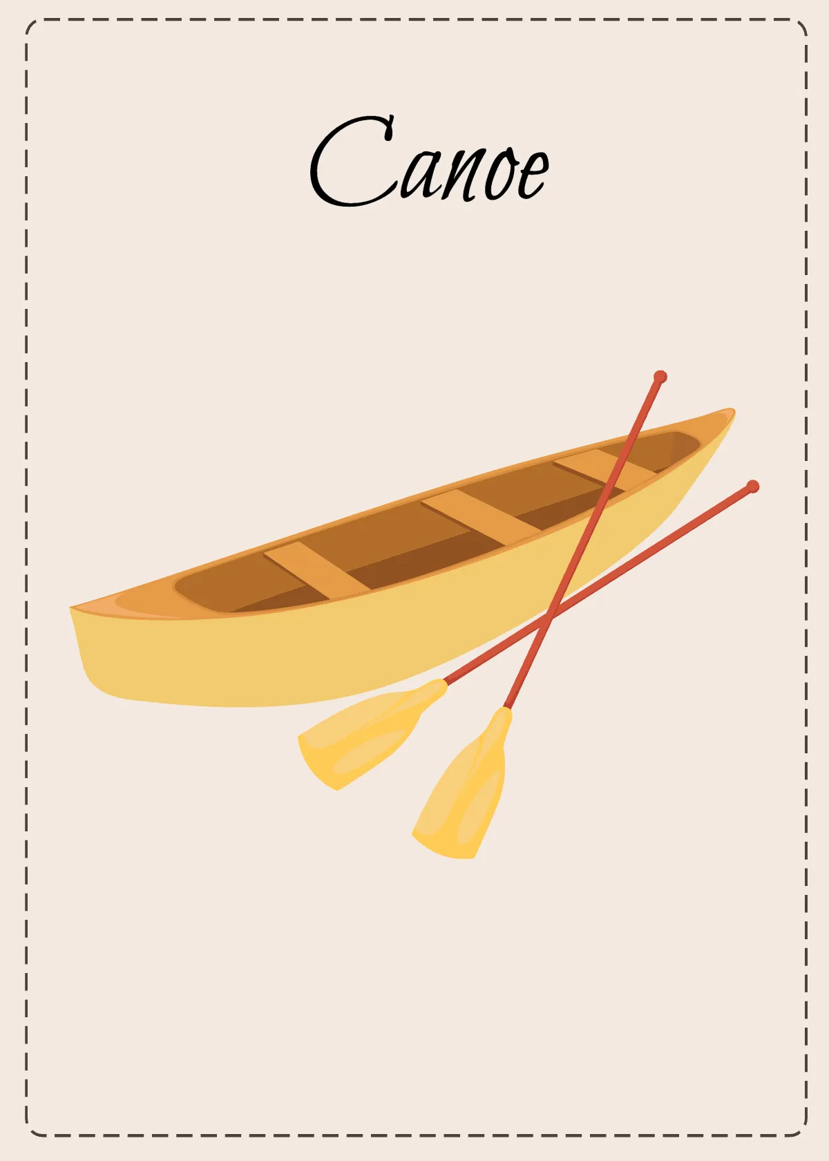 Free Transportation Flashcards Template to Edit Online