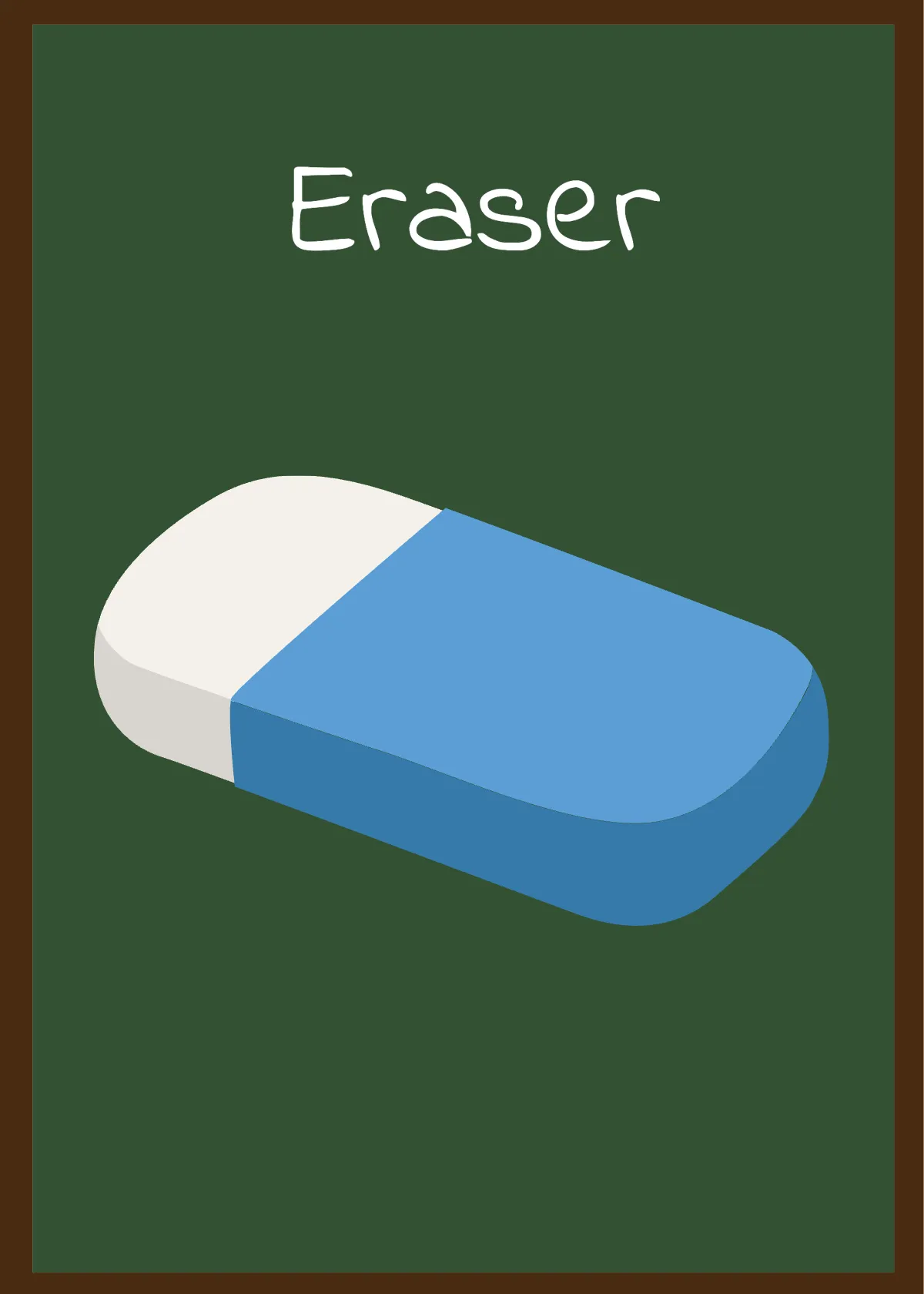 Free Classroom Objects Flashcards Template to Edit Online