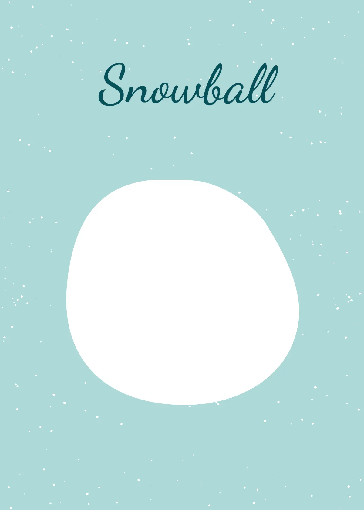 Free Winter Flashcards Template to Edit Online