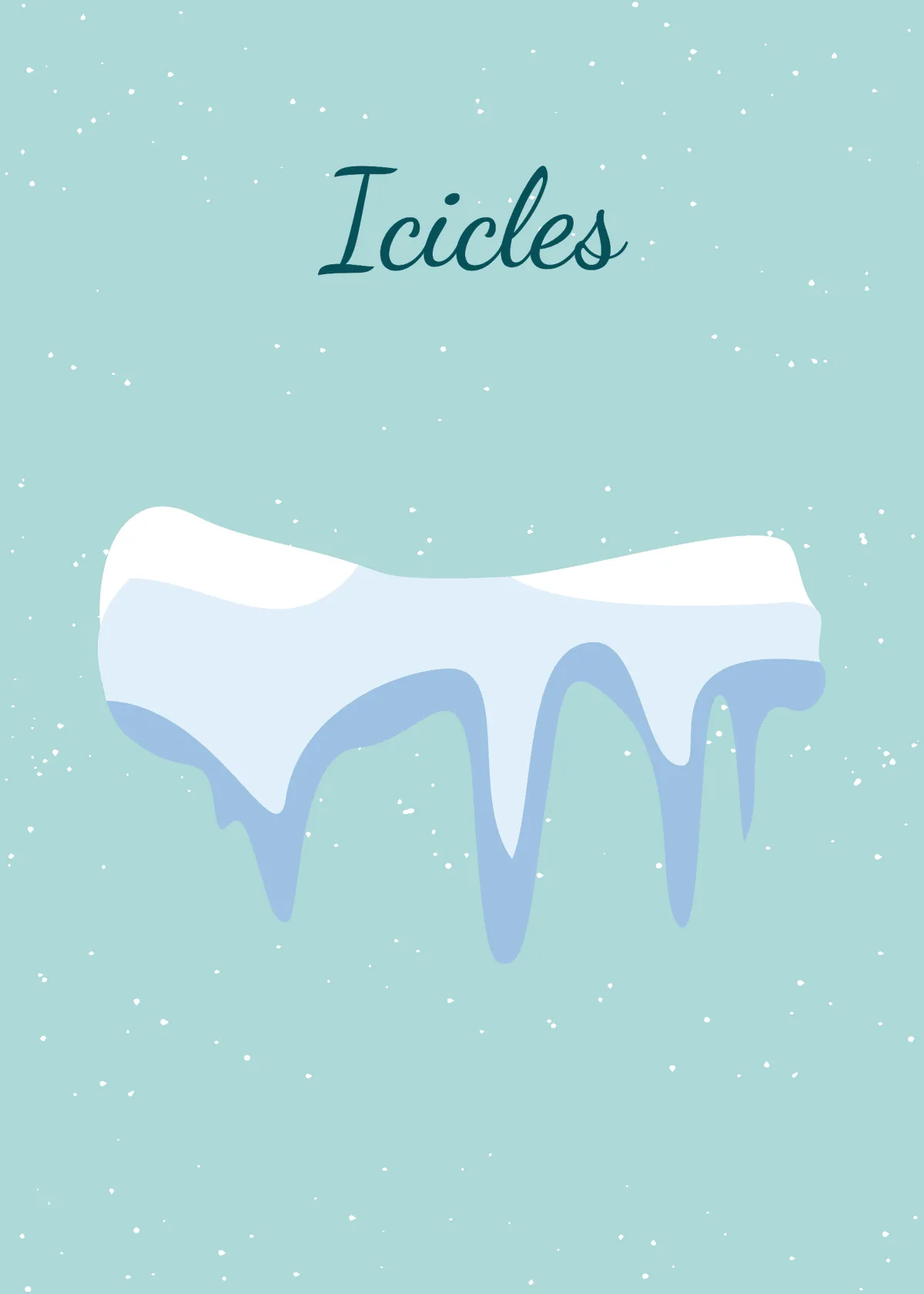 Free Winter Flashcards Template to Edit Online