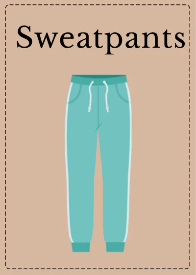 Free Clothing Flashcards Template to Edit Online