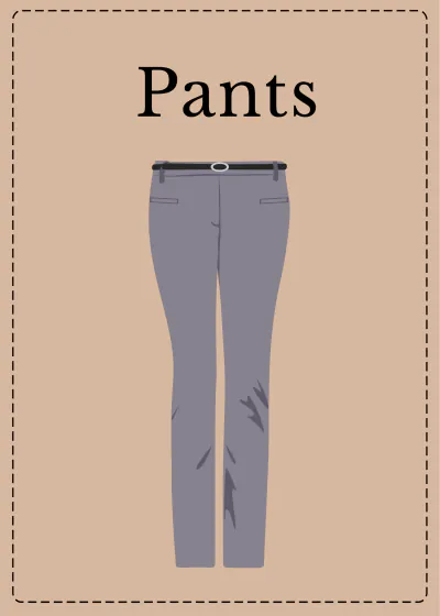 Free Clothing Flashcards Template to Edit Online