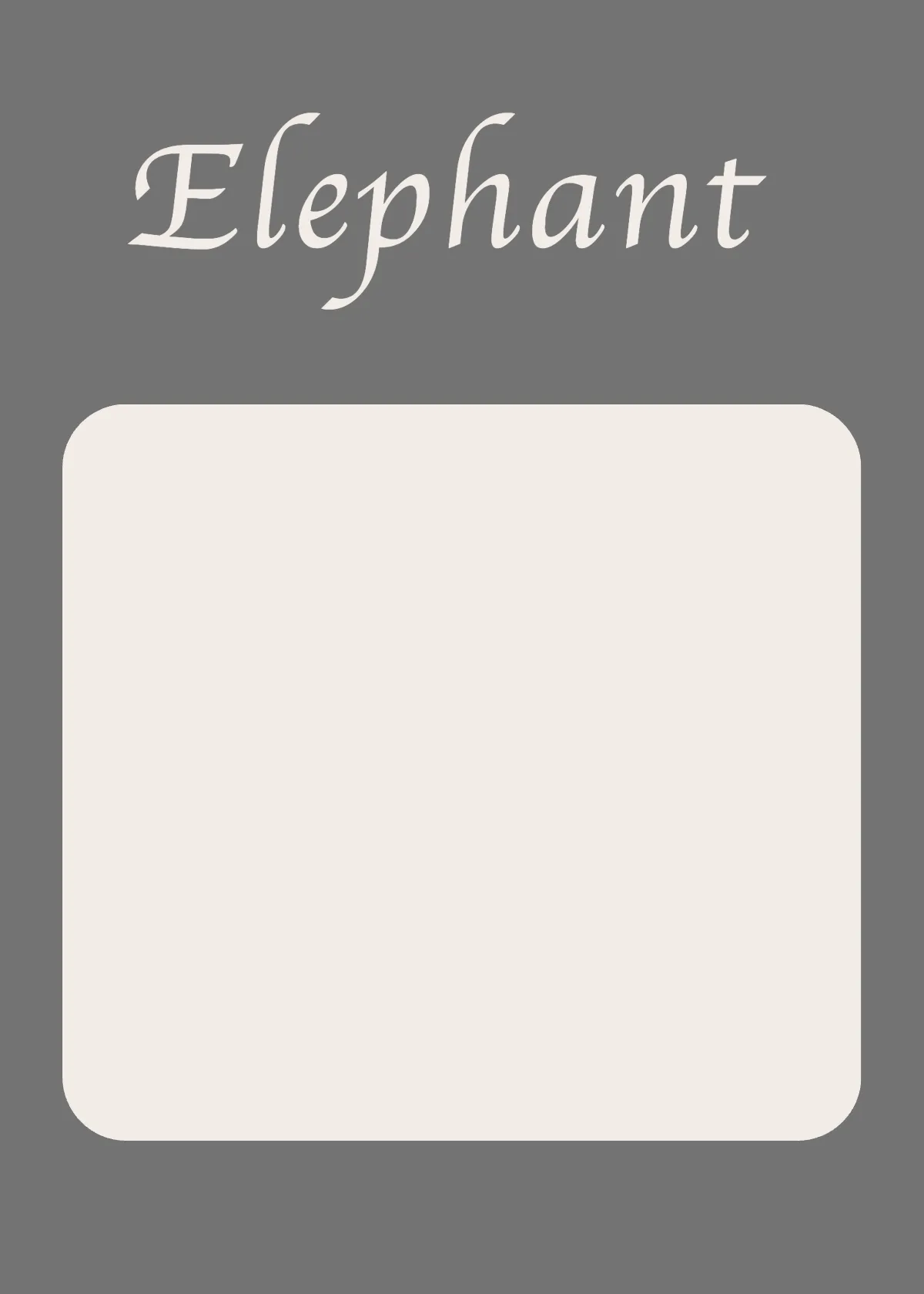 Free Wild Animals Flashcards Template to Edit Online