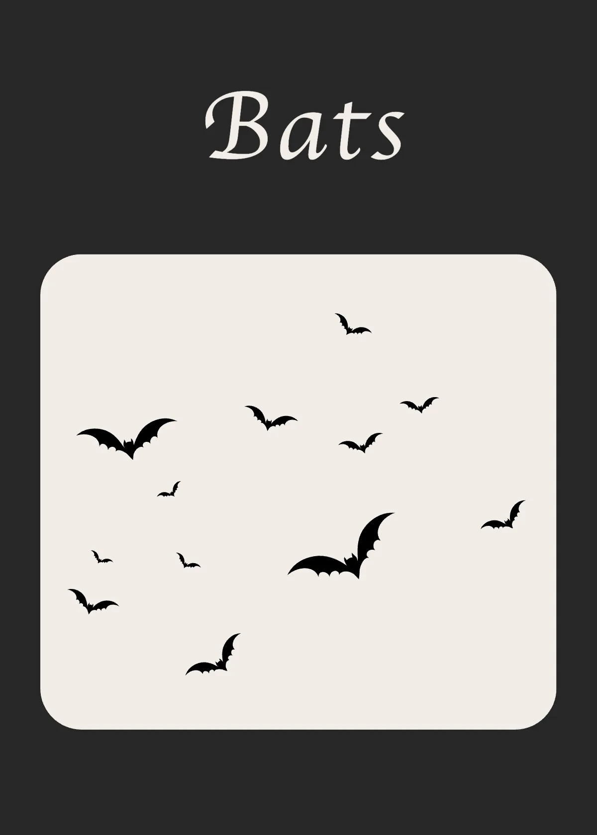 Free Wild Animals Flashcards Template to Edit Online