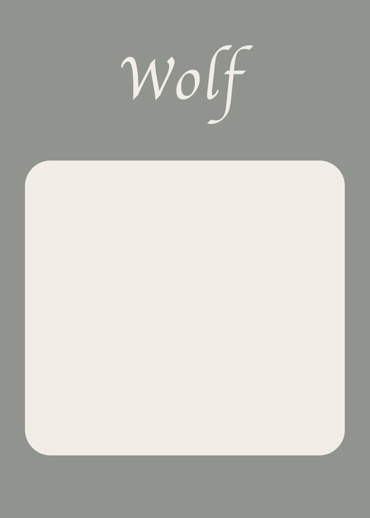 Free Wild Animals Flashcards Template to Edit Online