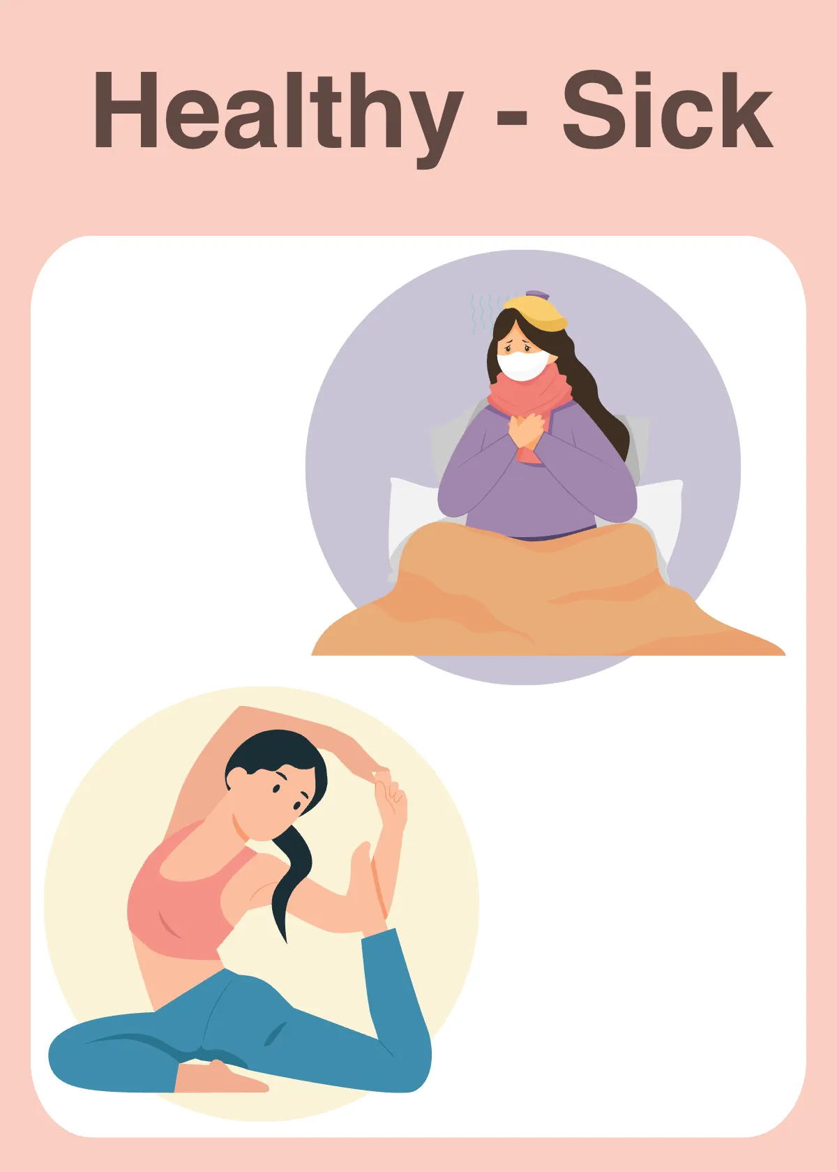 Free Opposites Flashcards Template to Edit Online