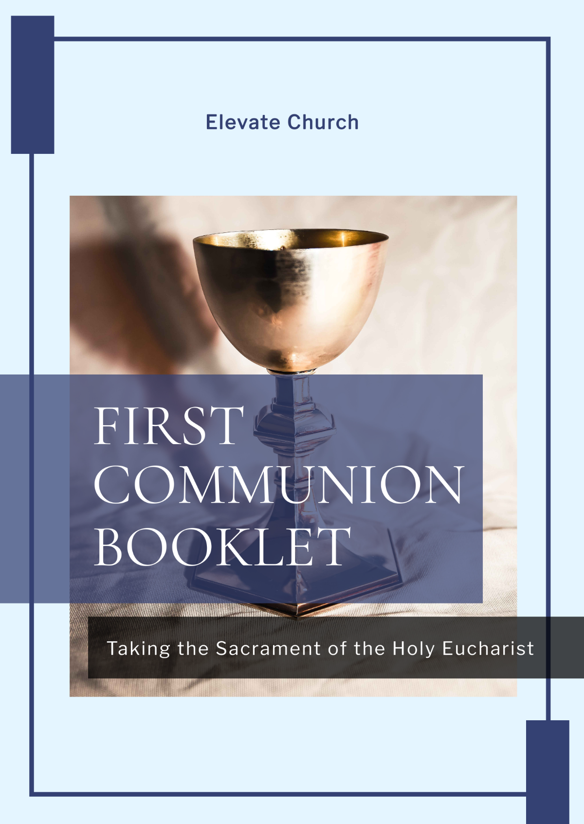 Free First Communion Booklet Template