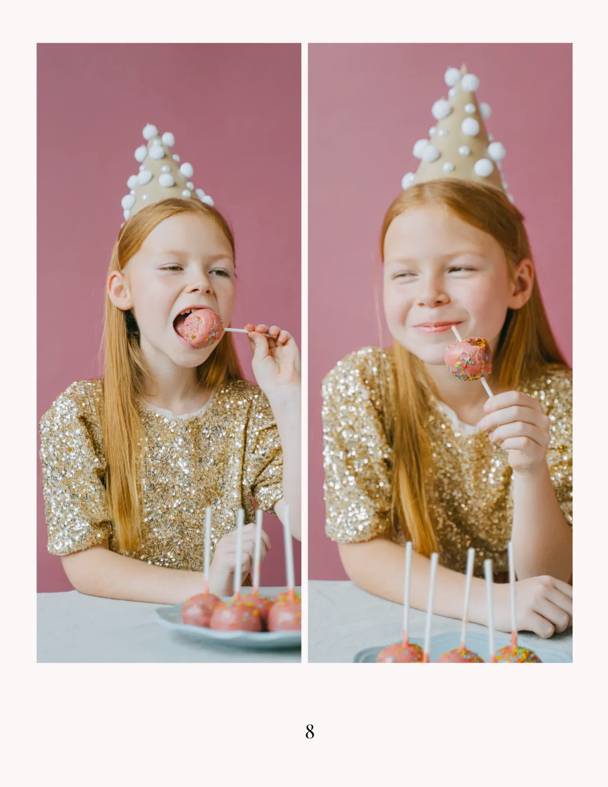 Free Birthday Design Photo Book Template to Edit Online