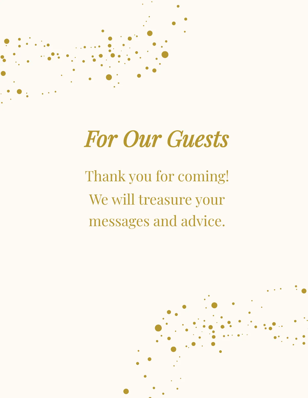 Free Wedding Guest Photo Book Template to Edit Online