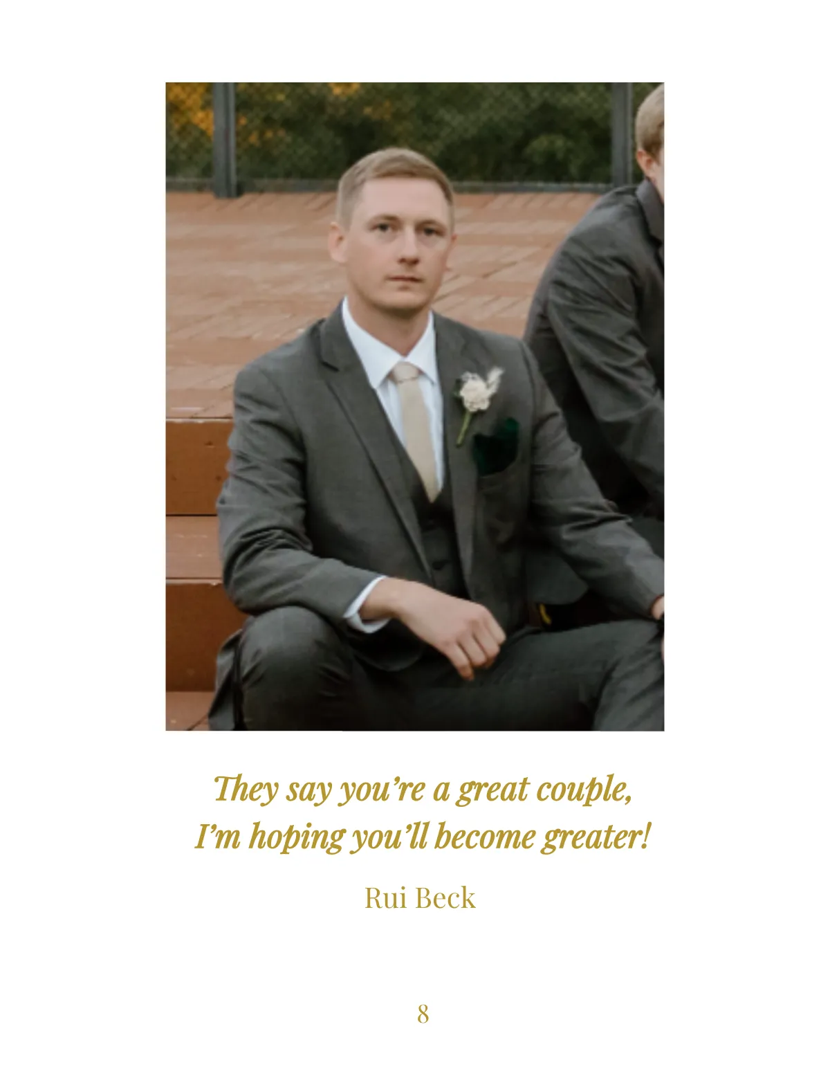 Free Wedding Guest Photo Book Template to Edit Online