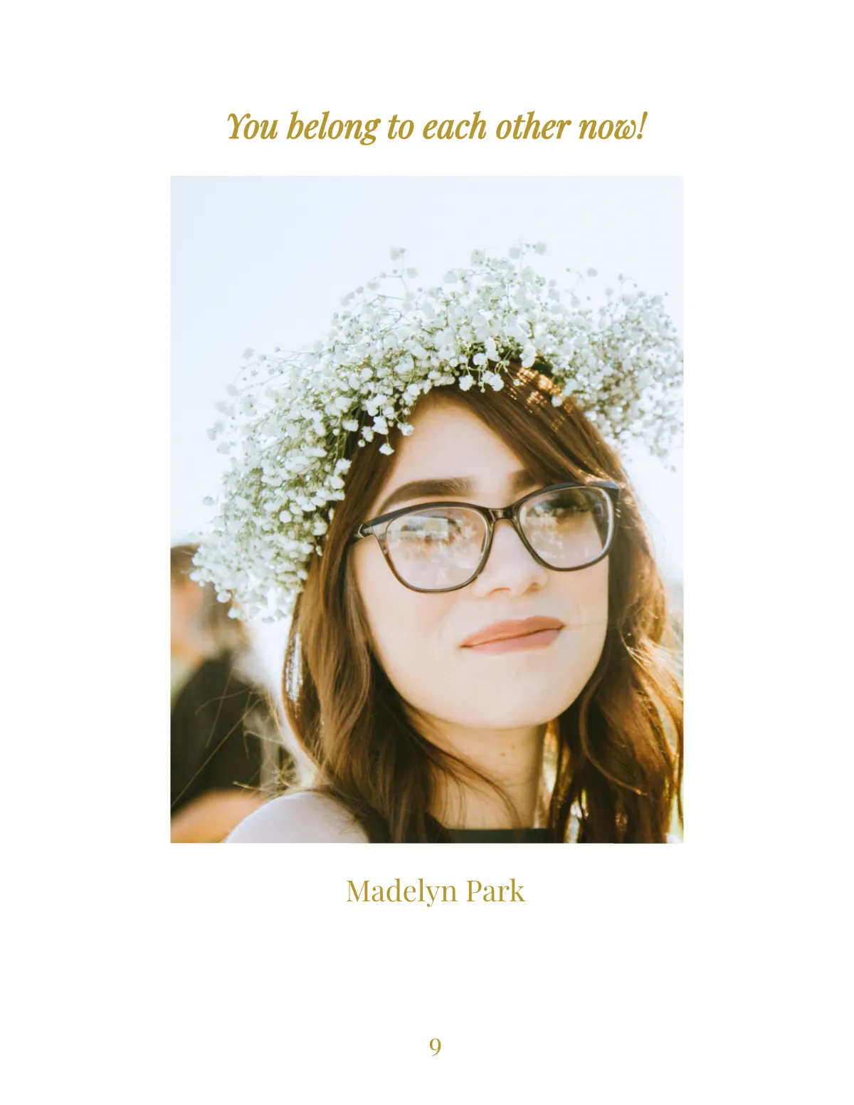 Free Wedding Guest Photo Book Template to Edit Online