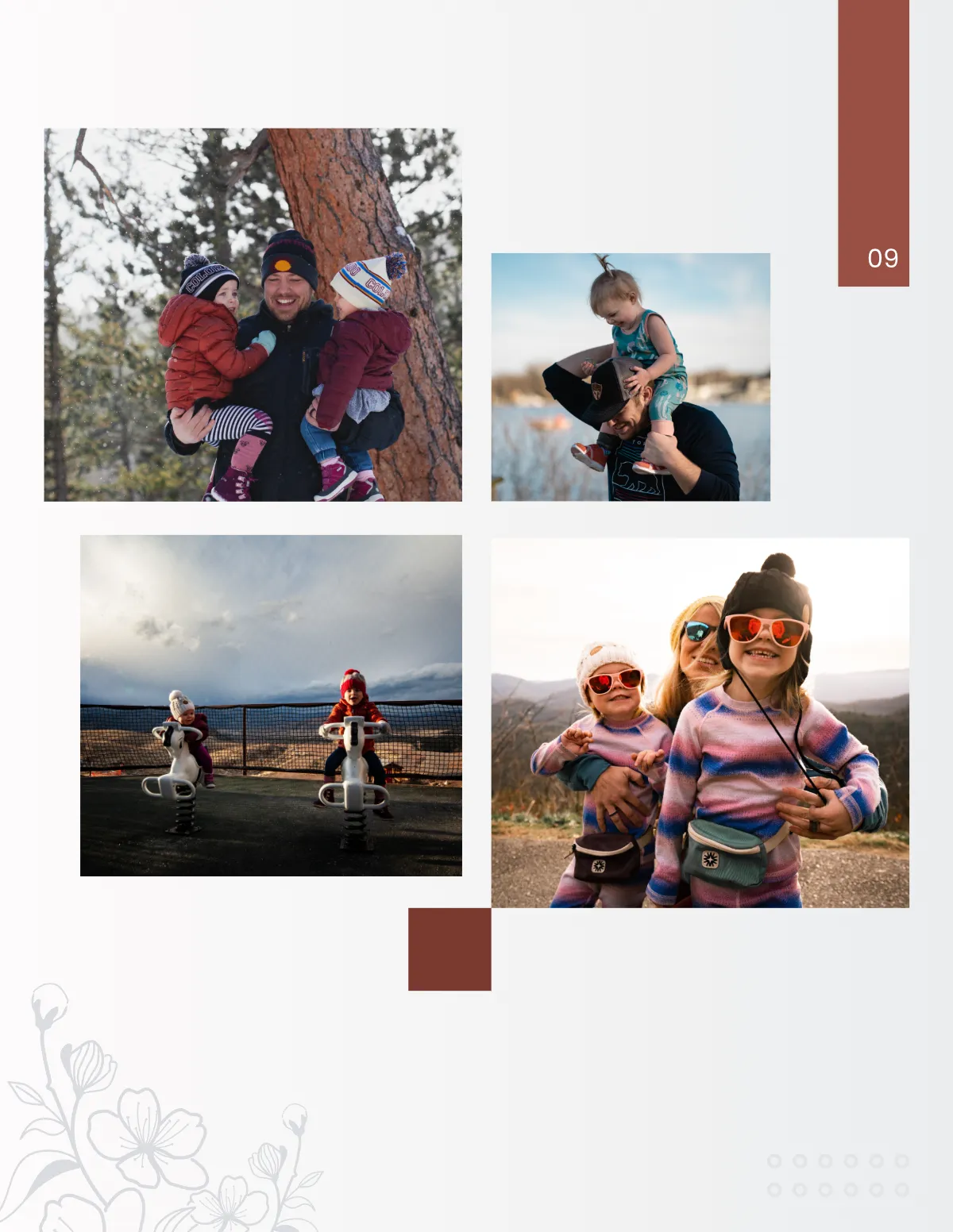 Free Family Travel Photobook Template to Edit Online