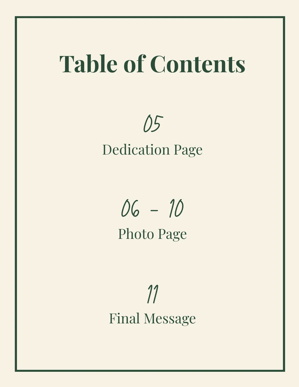 Free Basic Holiday Photo Book Template to Edit Online