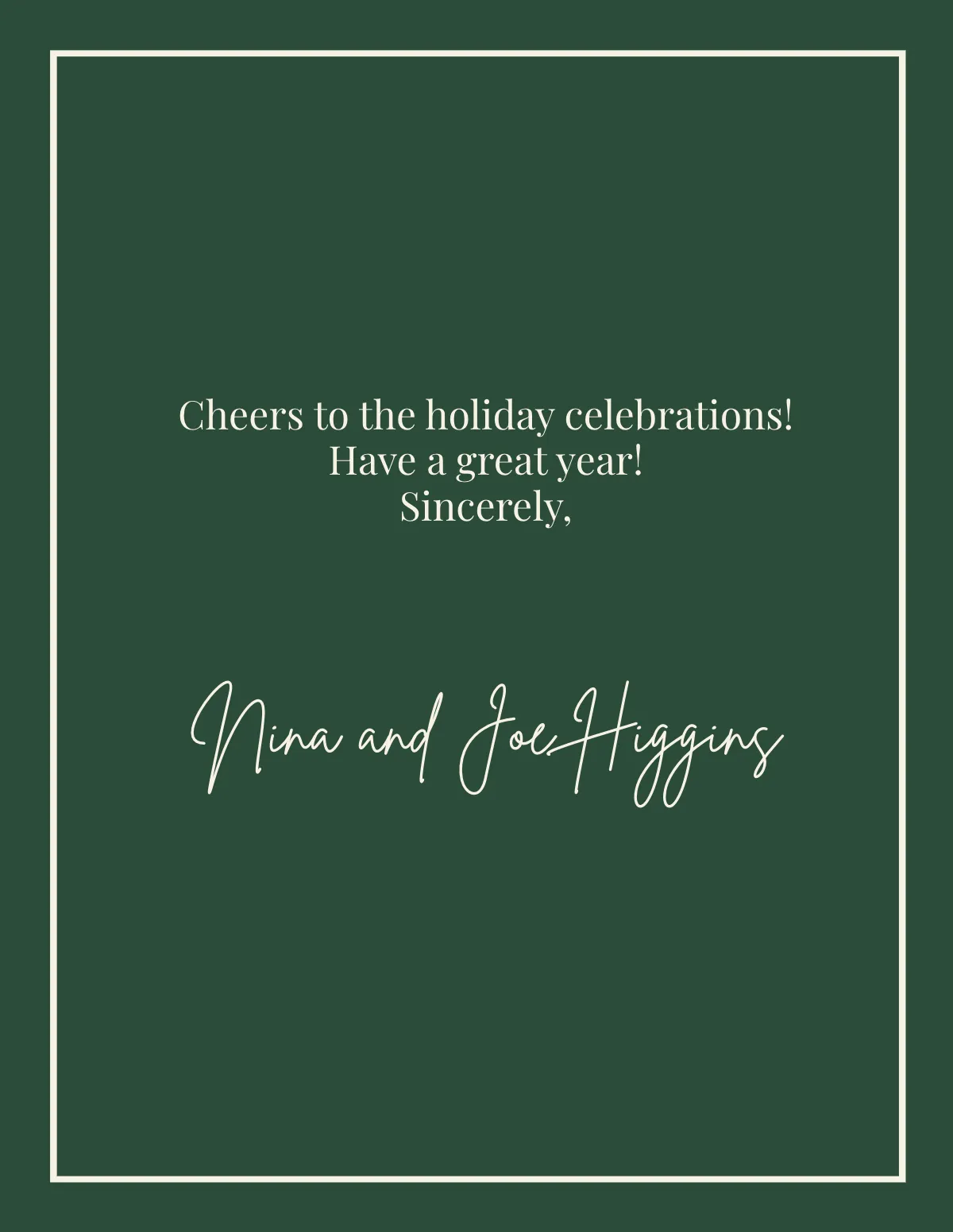 Free Basic Holiday Photo Book Template to Edit Online