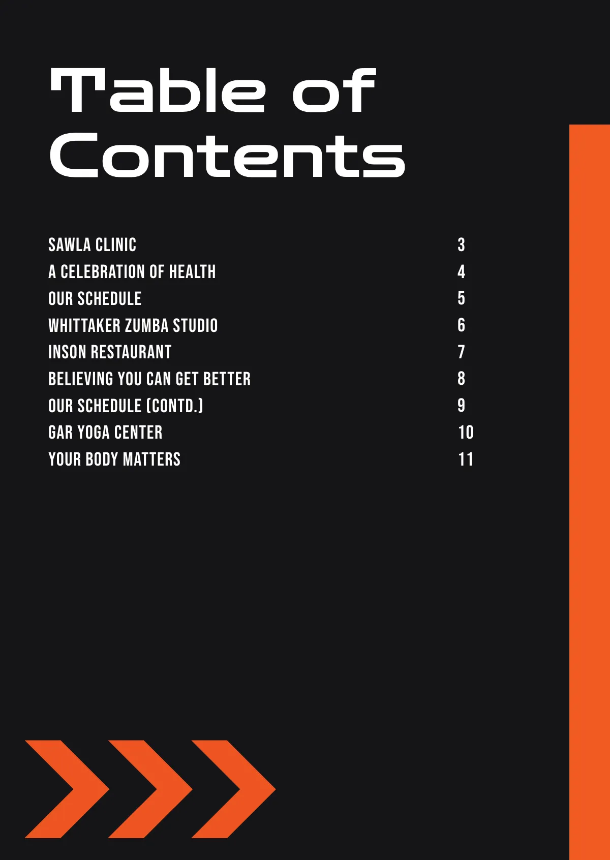 Free Event Program Booklet Template to Edit Online