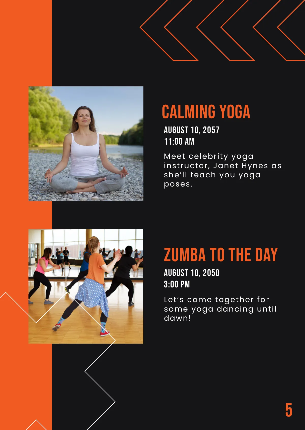 Free Event Program Booklet Template to Edit Online