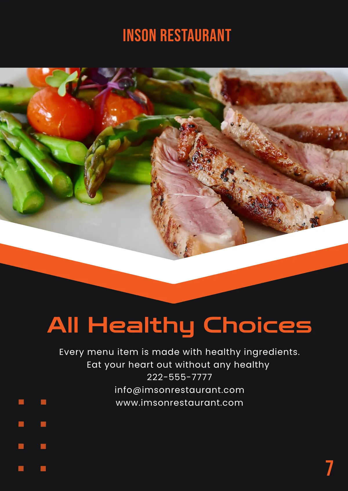 Free Event Program Booklet Template to Edit Online