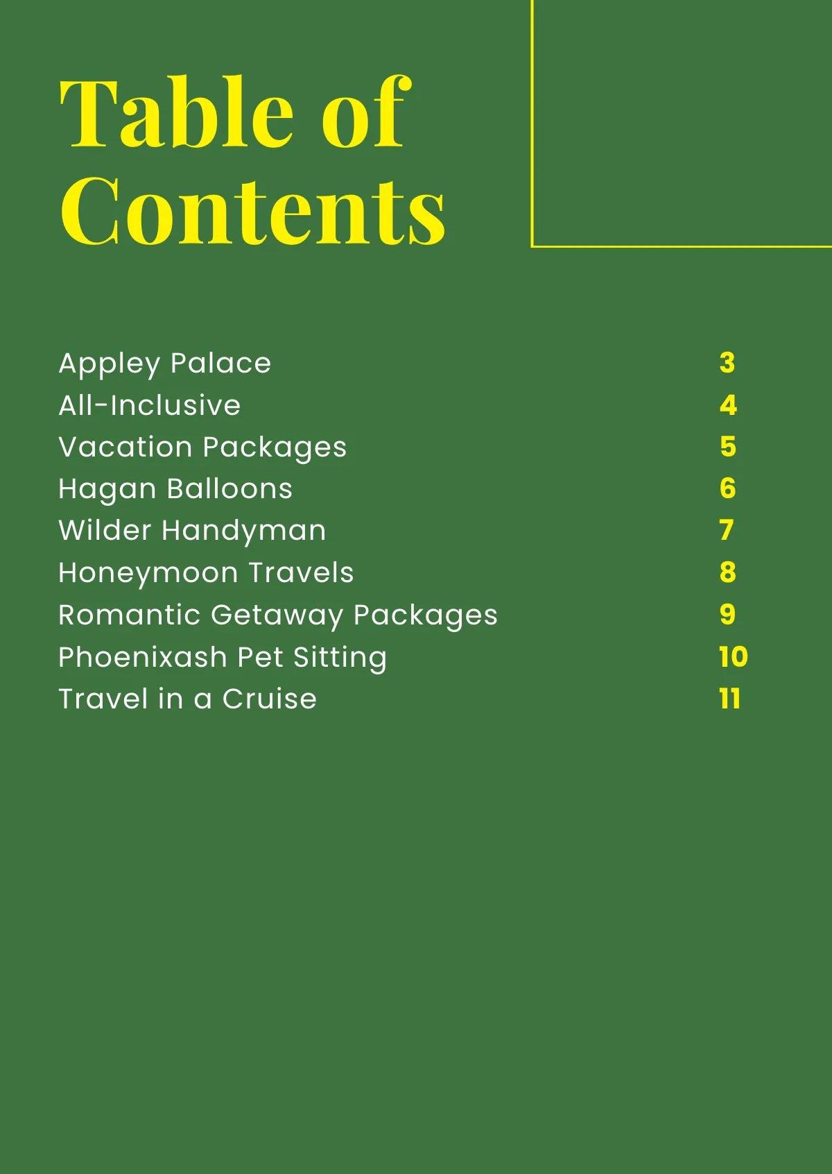 Free Travel Booklet Template to Edit Online