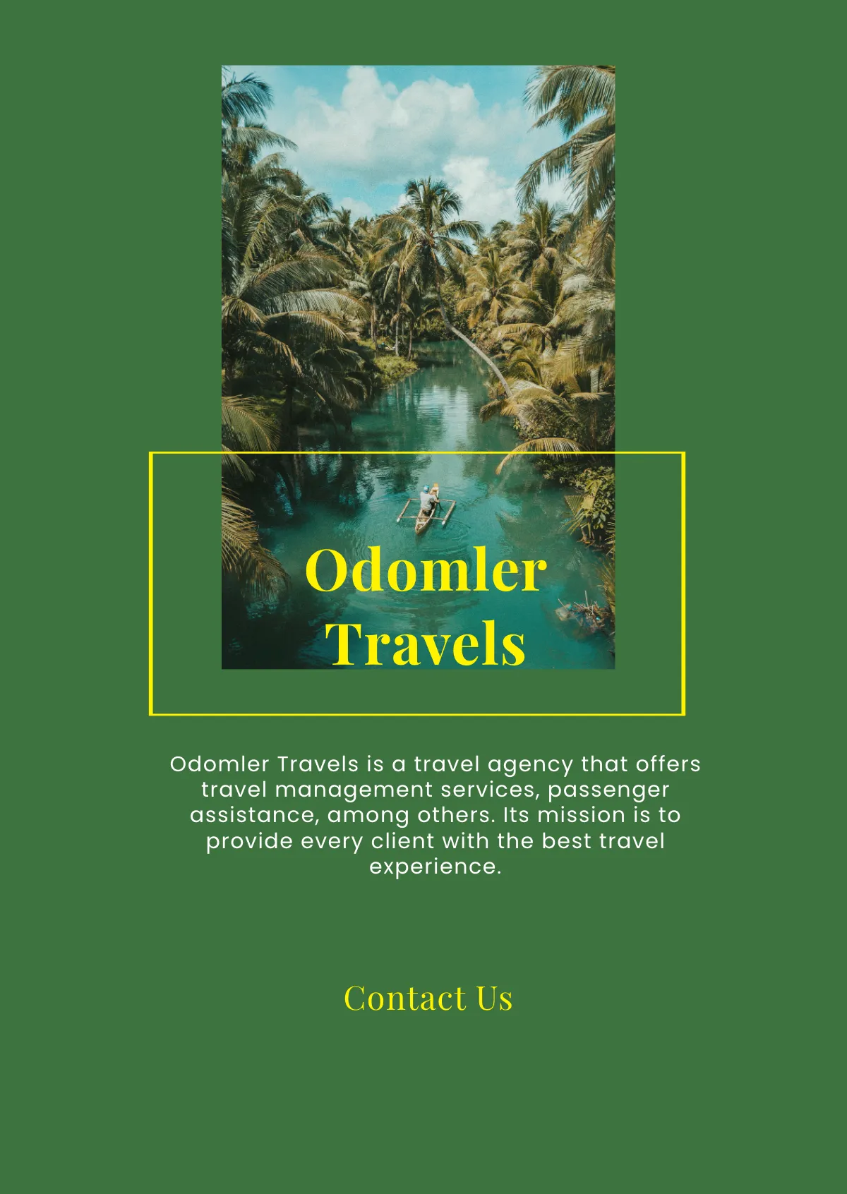 Free Travel Booklet Template to Edit Online