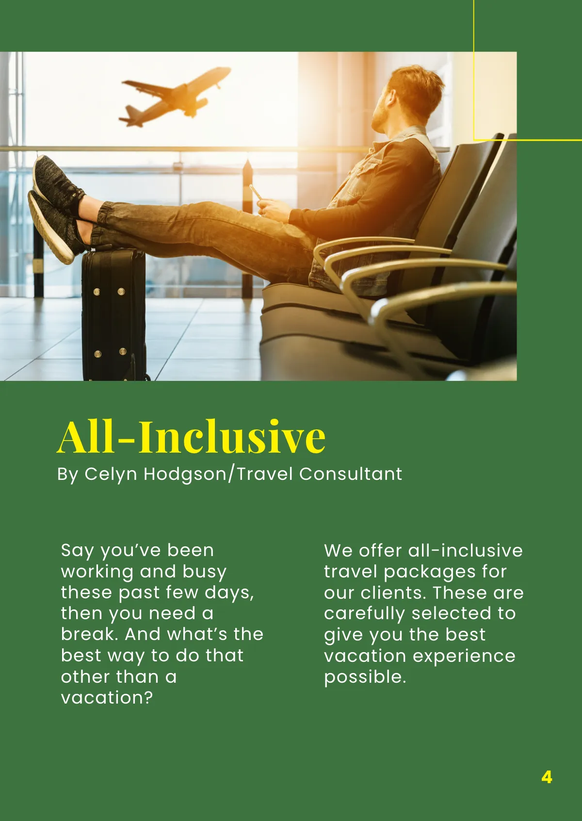 Free Travel Booklet Template to Edit Online