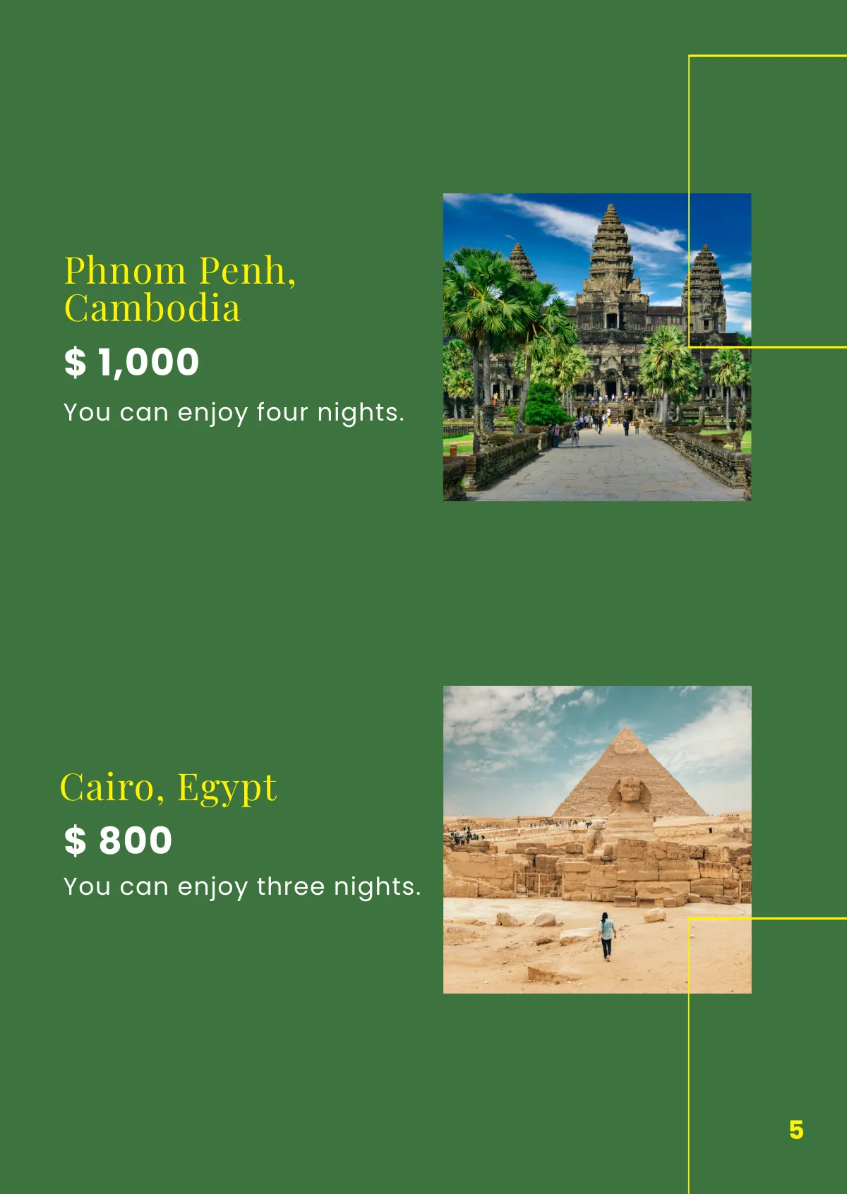 Free Travel Booklet Template to Edit Online