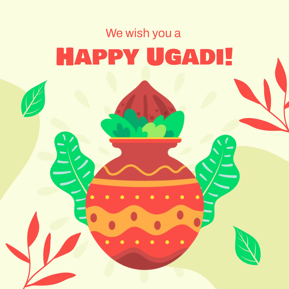 Happy Ugadi Linkedin Post
