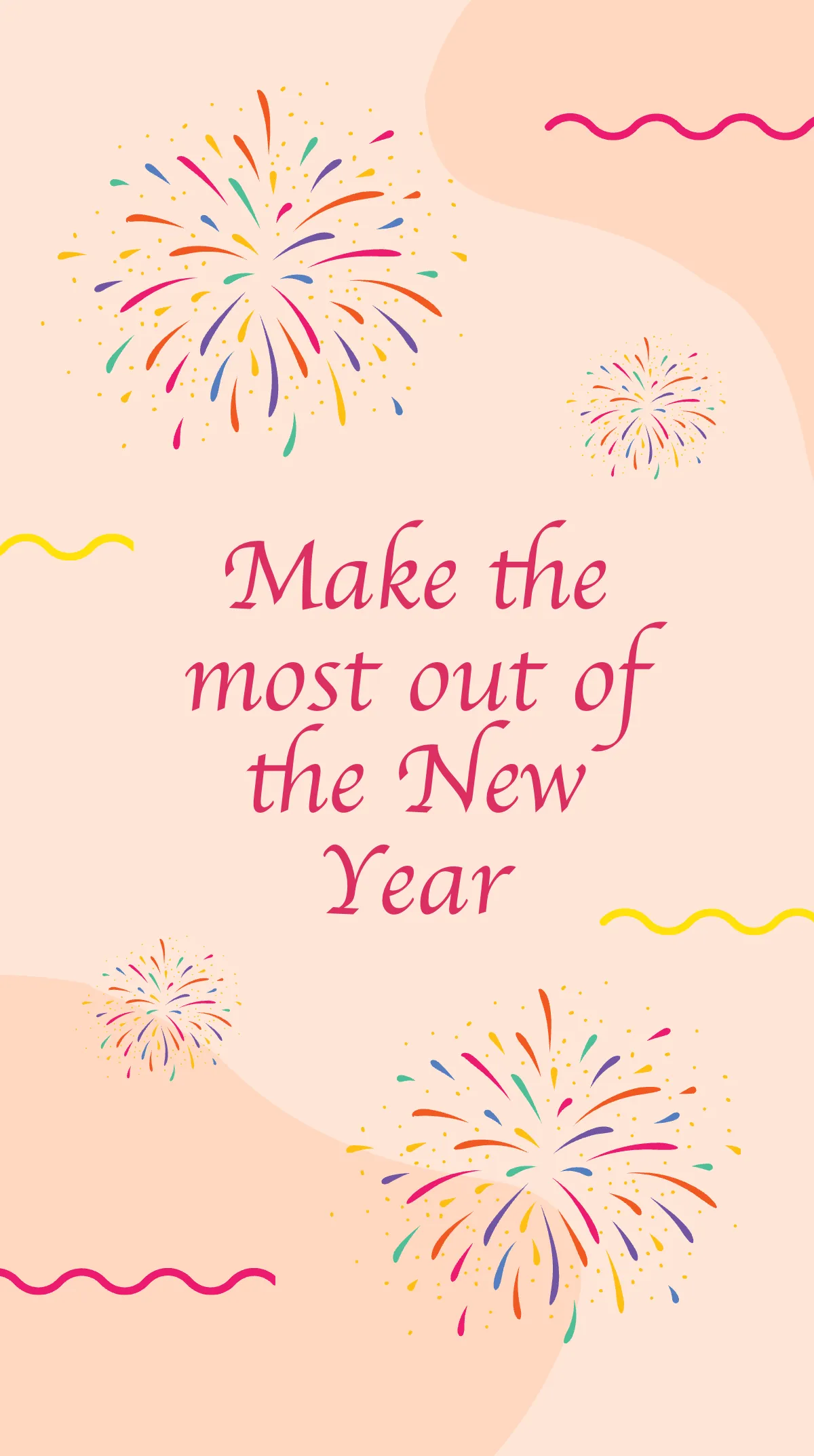 Free Happy Telugu New Year Instagram Story Template to Edit Online