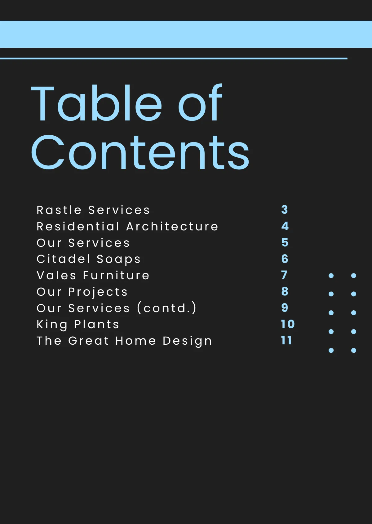 Free Architecture Booklet Template to Edit Online