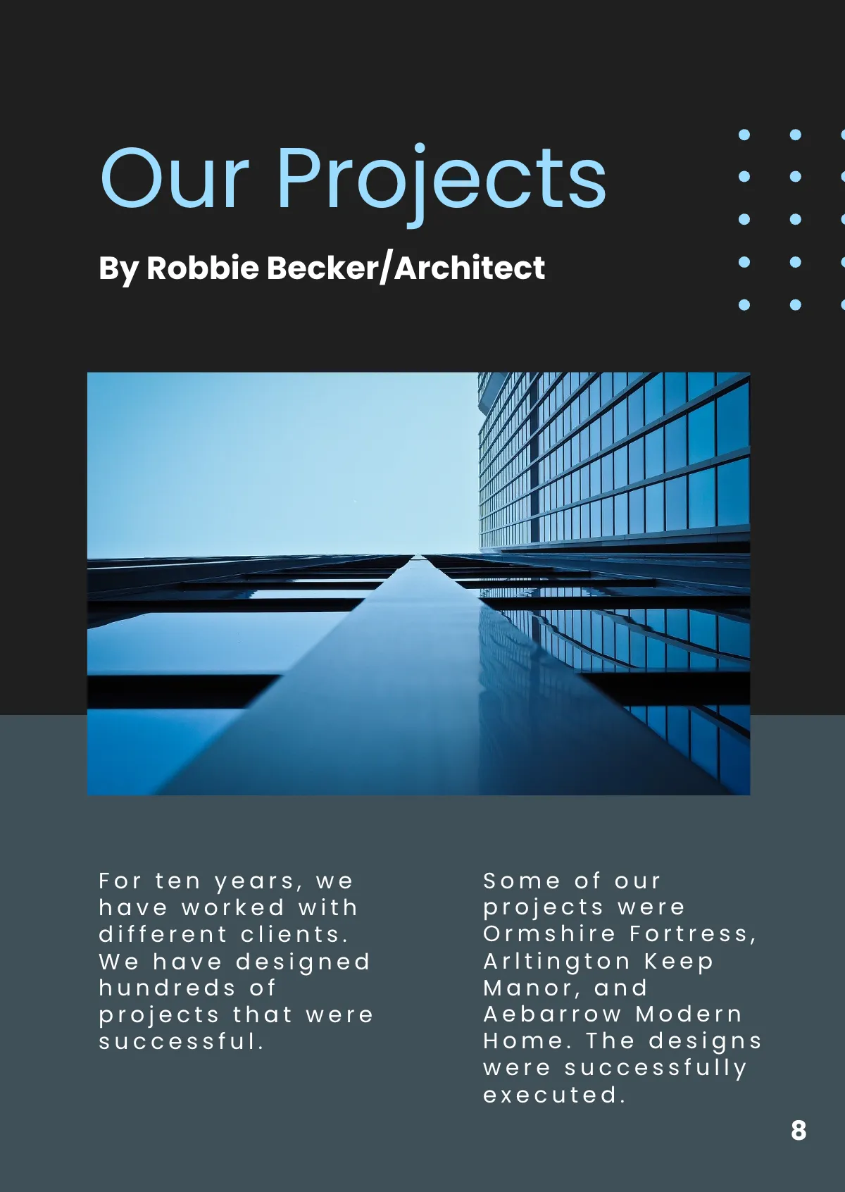 Free Architecture Booklet Template to Edit Online